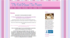 Desktop Screenshot of dollhousetearoom.com